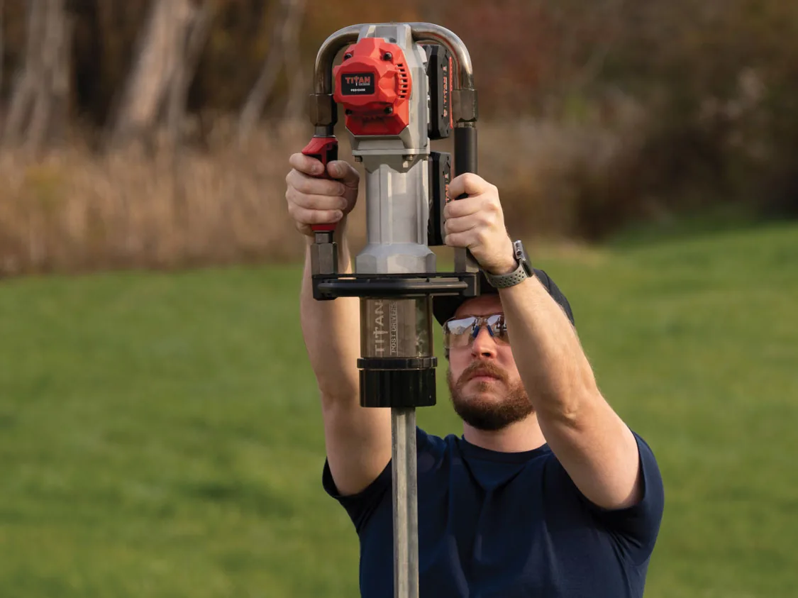 PED1040E Battery-Powered Post Driver thumbnail 10