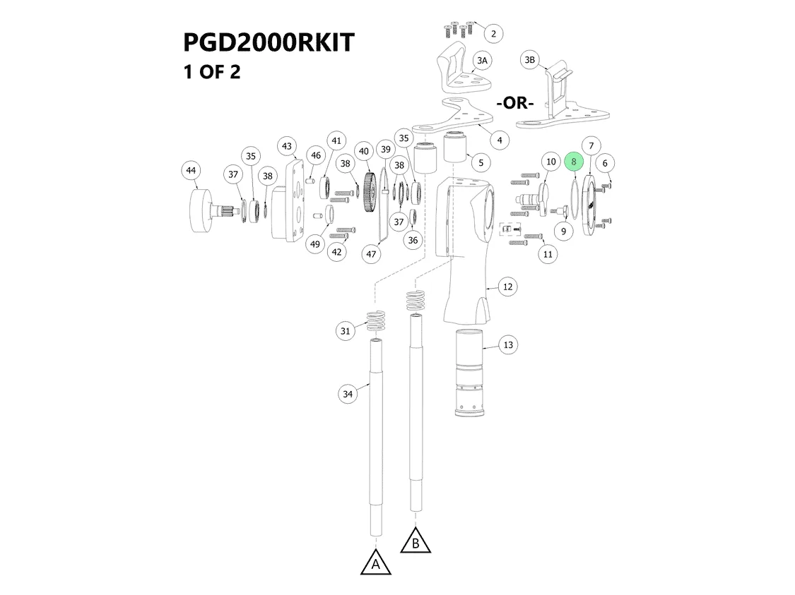 2000 Series O-Ring Rebuild Kit thumbnail 2