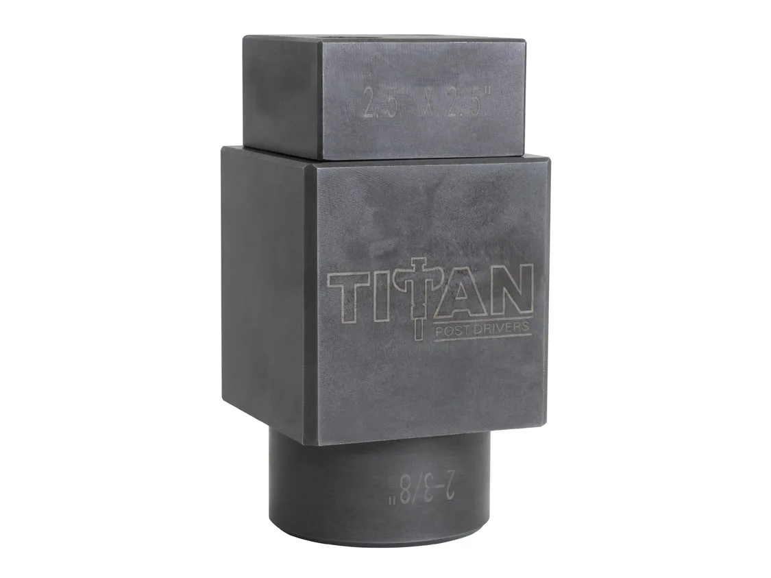 PGD40X-DOT 2.5" Telespar/Round Delineator Cone Drive Cap — view 1